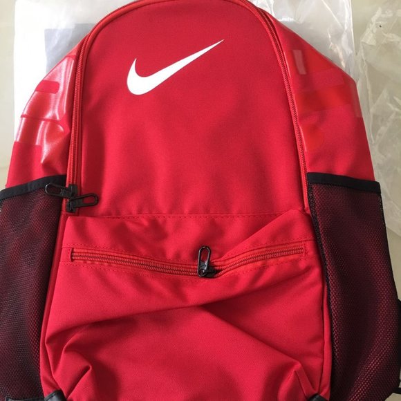 nike red backpack